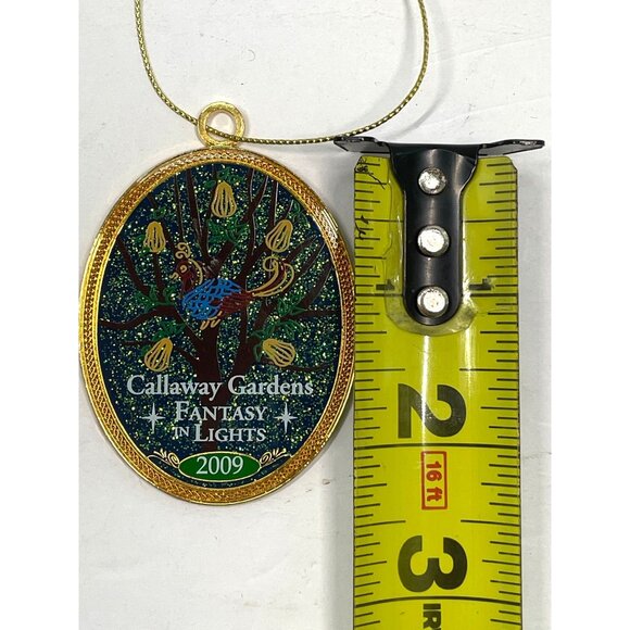 Callaway Gardens 2009 Fantasy Lights Christmas Ornament Georgia Partridge Pear - Picture 3 of 3